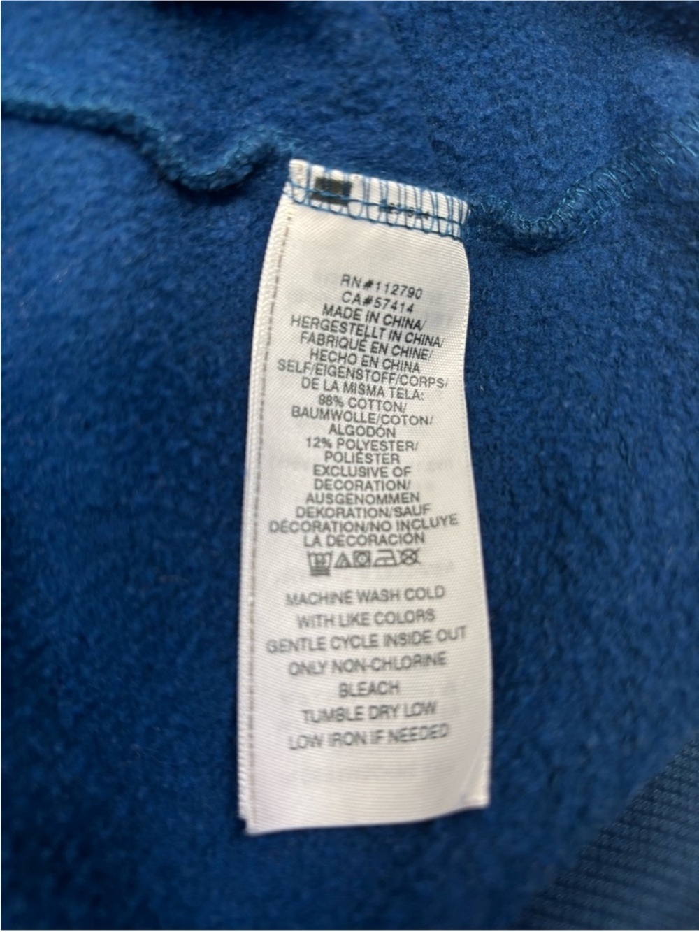 True Religion Graphic Back
Full-Zip Hoodie - Size XL - Picture 3 of 7